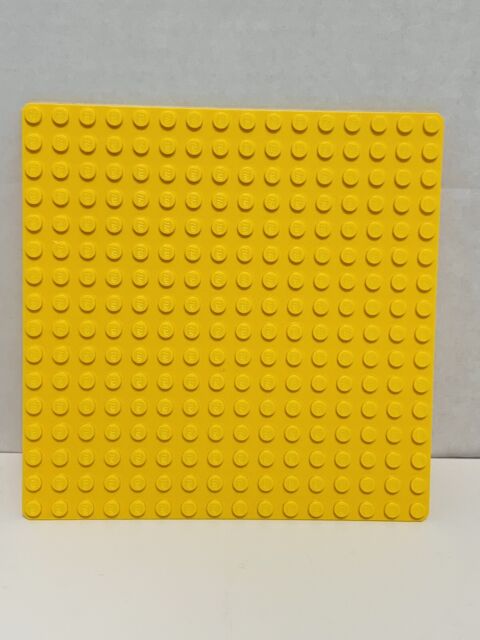 BAM Baseplate LEGO® Yellow – Bricks and Minifigs Huntsville AL