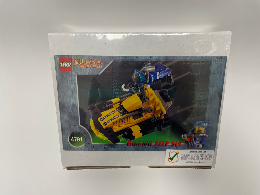 4791 Alpha Team Sub-Surface Scooter - Retired LEGO® - Certified