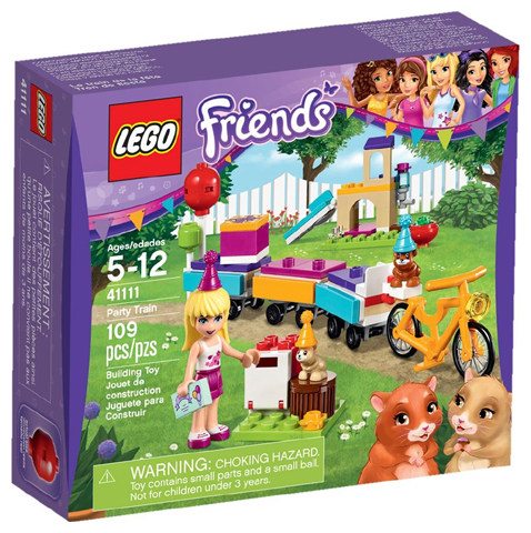 41111 Lego Friends Party Train Pre-owned, Certified In White Box, Reti 