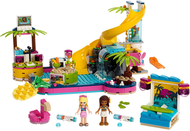 LEGO Friends 41374 Andrea's Pool Party, Retired, Certified in white box, Pre-Owned
