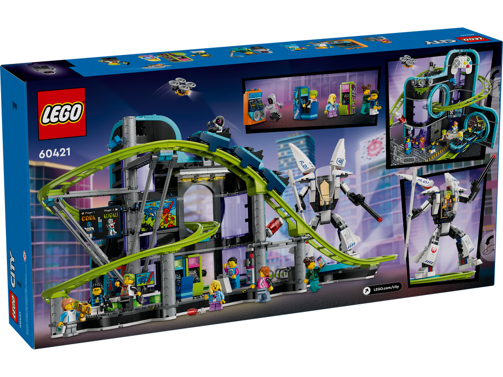 60421 Robot World Roller-Coaster Park – Bricks and Minifigs