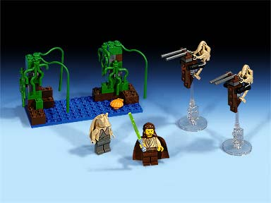 Lego System Star Wars outlet Naboo Swamp