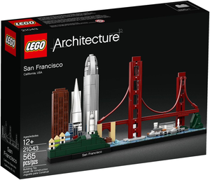LEGO Architecture 21043 San Francisco, Retired, Certified in original box, Pre-Owned