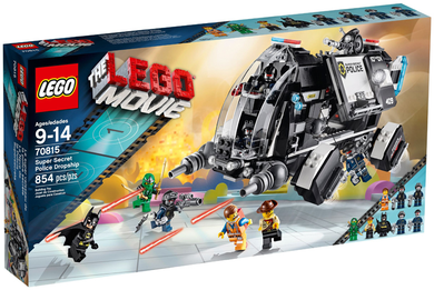 LEGO MOVIE Super Secret Police Dropship LEGO 70815 NIB