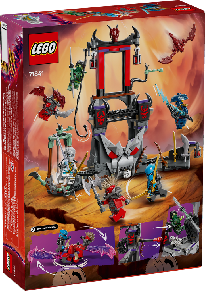 71841 LEGO® Dragonian Storm Village – Bricks and Minifigs
