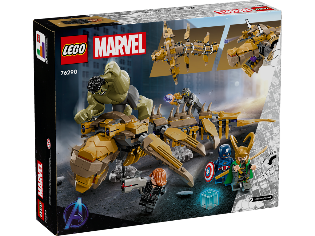 76290 The Avengers vs. The Leviathan – Bricks and Minifigs