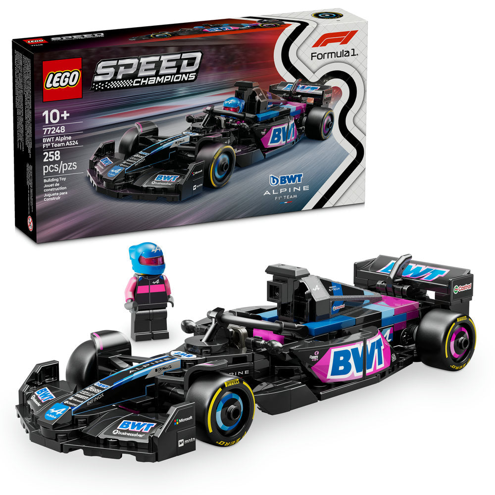 77248 BWT Alpine F1 Team A524 Race Car – Bricks and Minifigs
