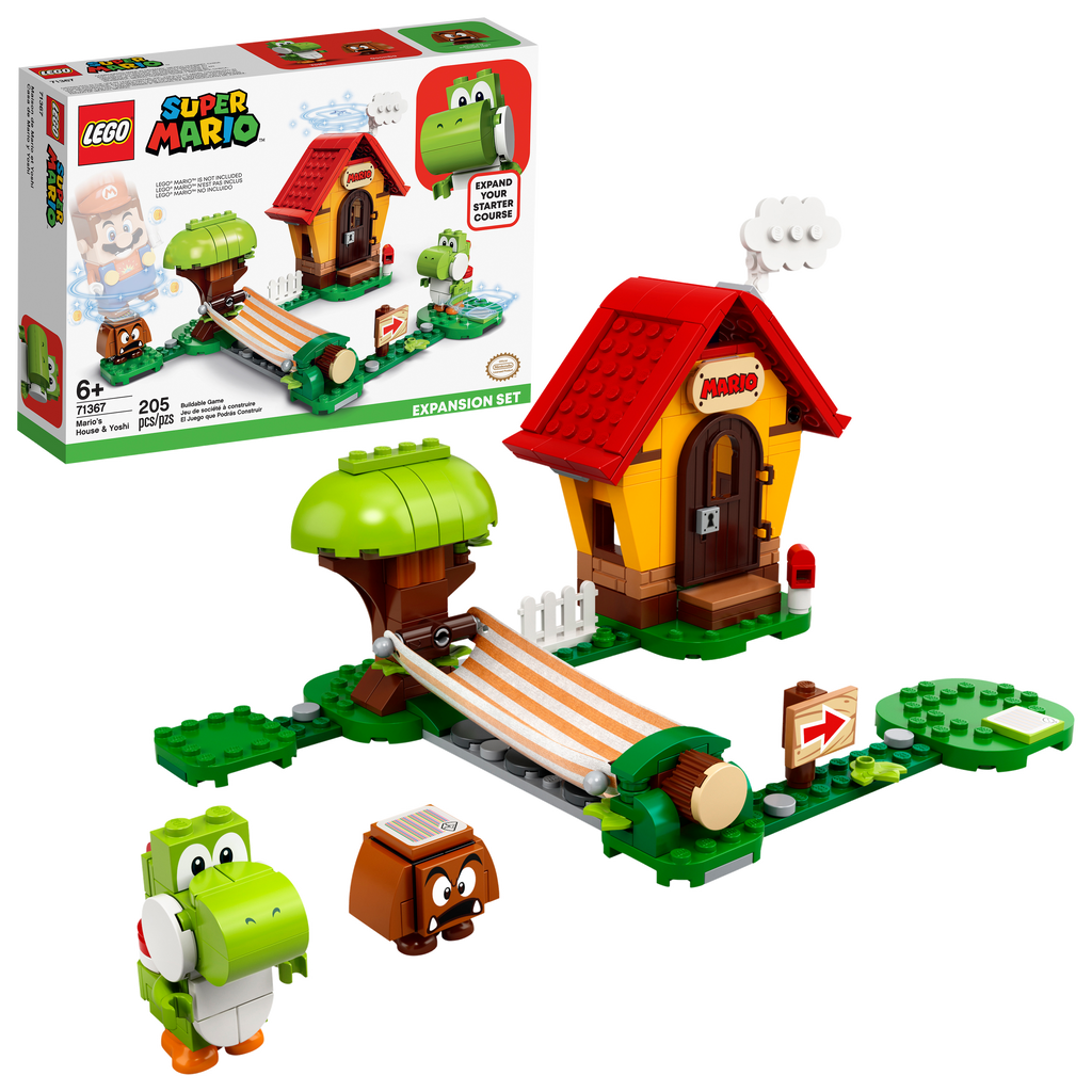 71367 Mario s House Yoshi Expansion Set Used Certified in White Bo Bricks and Minifigs Huntsville AL