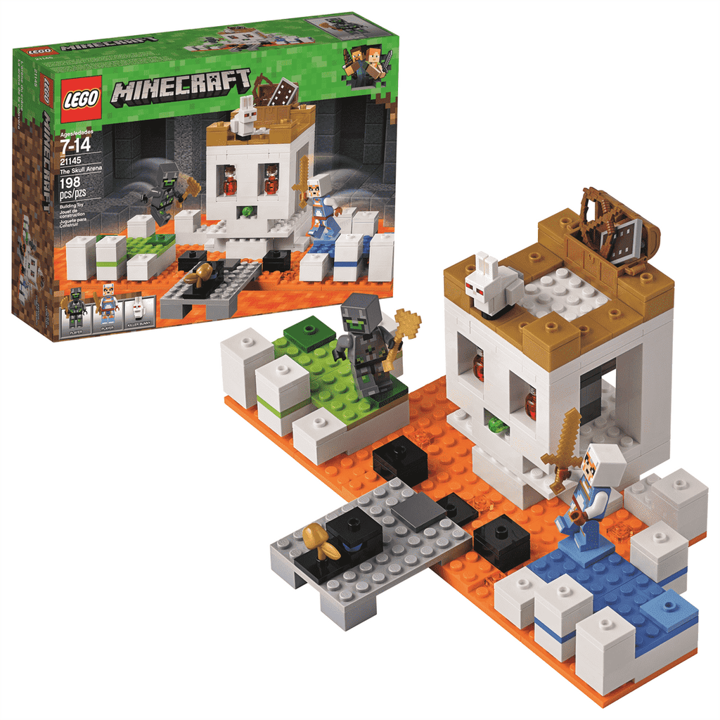 Lego Skull Arena The Skull Arena Minecraft LEGO 21145 Certified