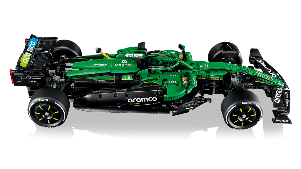 42240 Aston Martin Aramco AMR26 F1® Car – Bricks and Minifigs