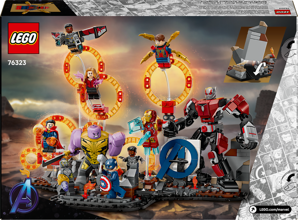 76323 Avengers: Endgame Final Battle – Bricks and Minifigs