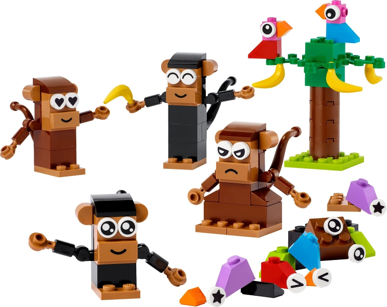 とちぼー 11031 Creative Monkey Fun – Bricks and Minifigs Huntsville AL