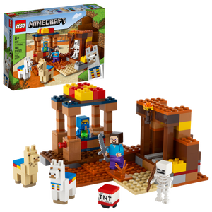 The Trading Post LEGO 21167 Minecraft Certified (used) in white box, retired