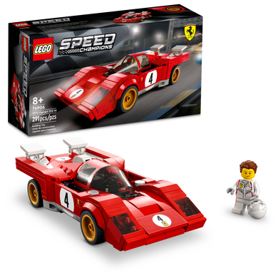 Speed Champions  1970 Ferrari 512 M LEGO 76906 Certified in white box, Pre-Owned