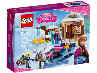 LEGO 41066 Disney Princess Frozen Anna & Kristoff's Sleigh Adventure Retired NIB
