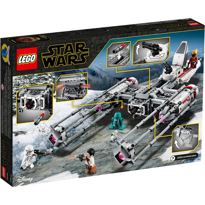 あ LEGO Star Wars 75249 Resistance Y-Wing Starfighter, NIB