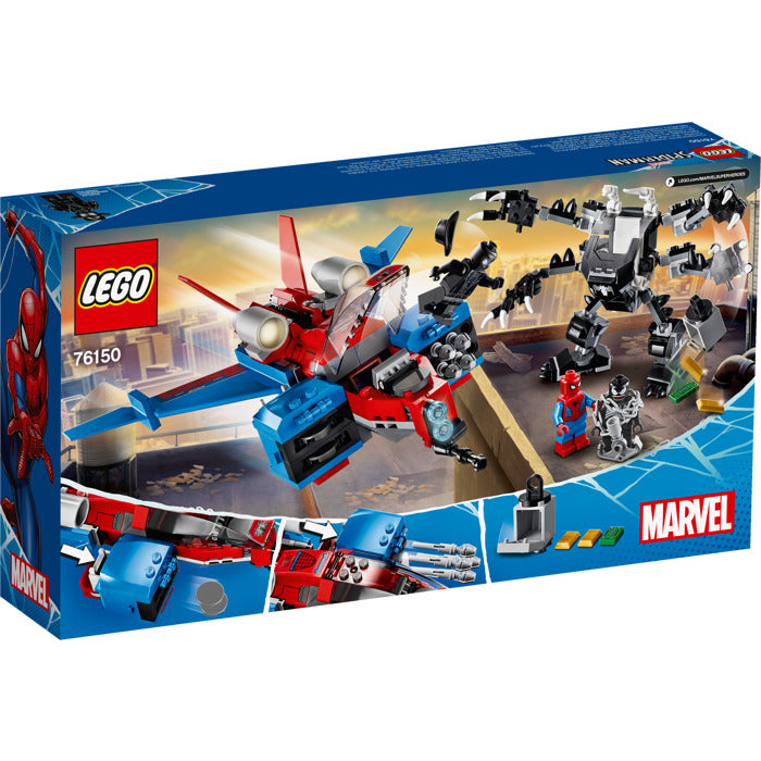 LEGO Spider-Man 76150 Spiderjet vs. Venom Mech, NIB, Retired