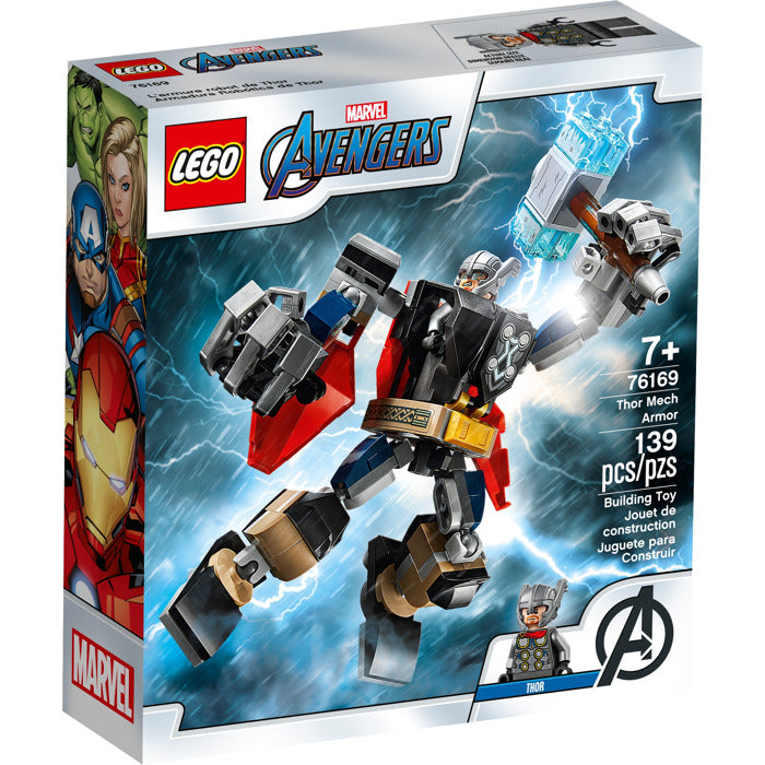 82様 76169 Thor Mech Armor, Retired, NIB – Bricks and Minifigs