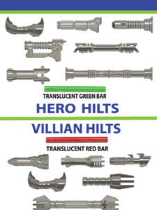 Hero VS Villain Metal Gray Hilt Pack