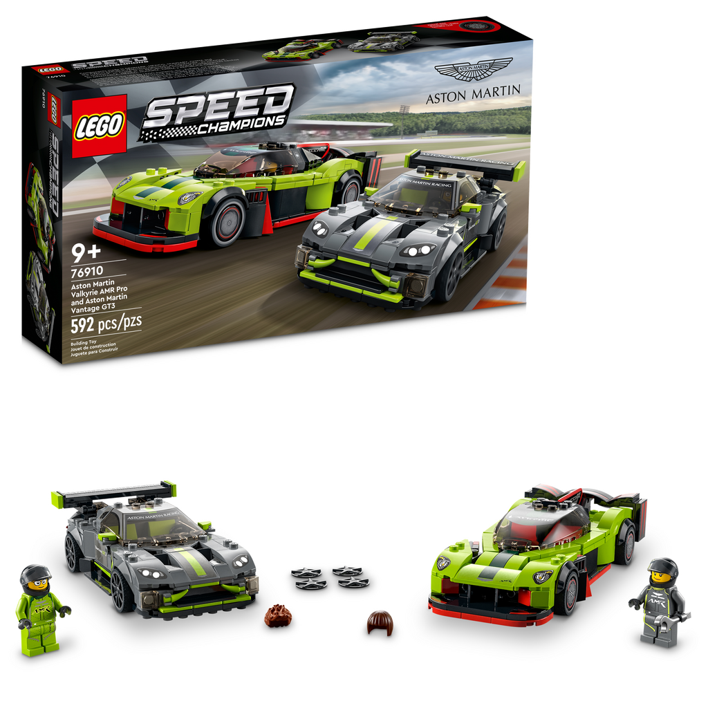 76910 Aston Martin Valkyrie AM Pro and Aston Martin Vantage GT3