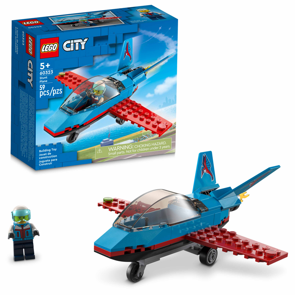 60323 Stunt Plane Bricks and Minifigs Huntsville AL