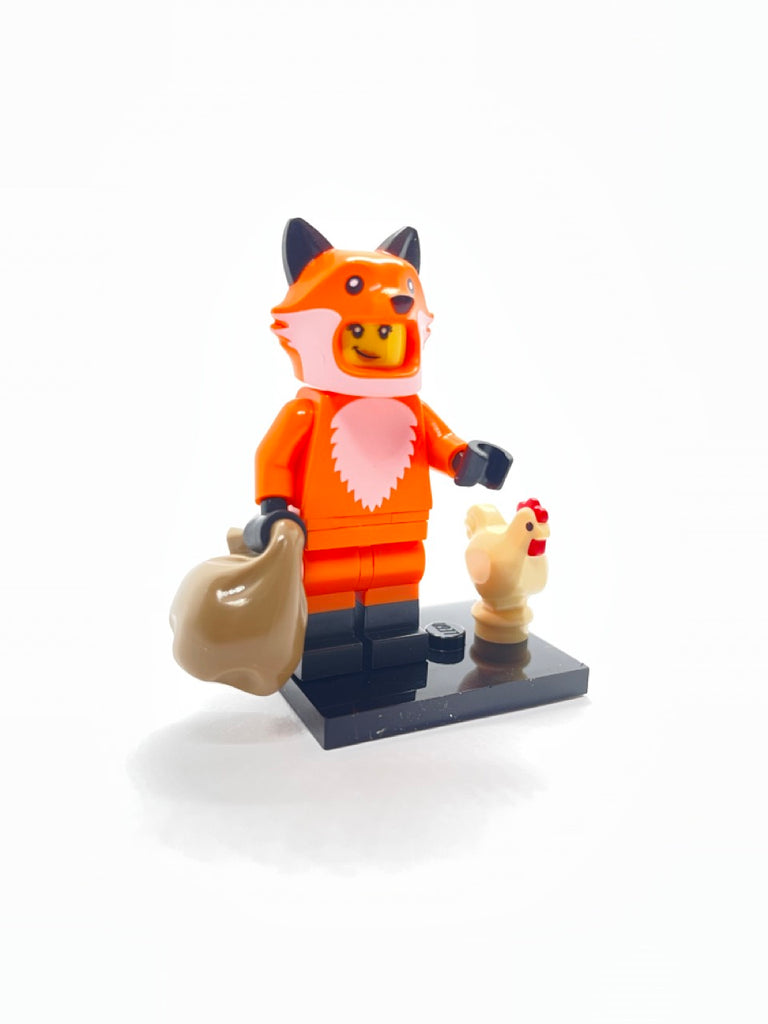 Fox Costume Girl, Series 19 Collectable Minifigure, col355 Bricks and Minifigs Huntsville AL