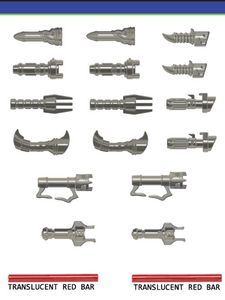 Dual Villain Metal Gray Hilt Pack
