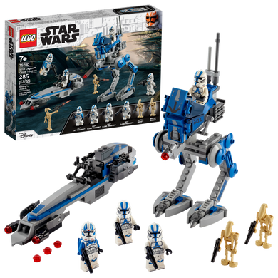 75280 501st Legion Clone Troopers -LEGO NIB Retired