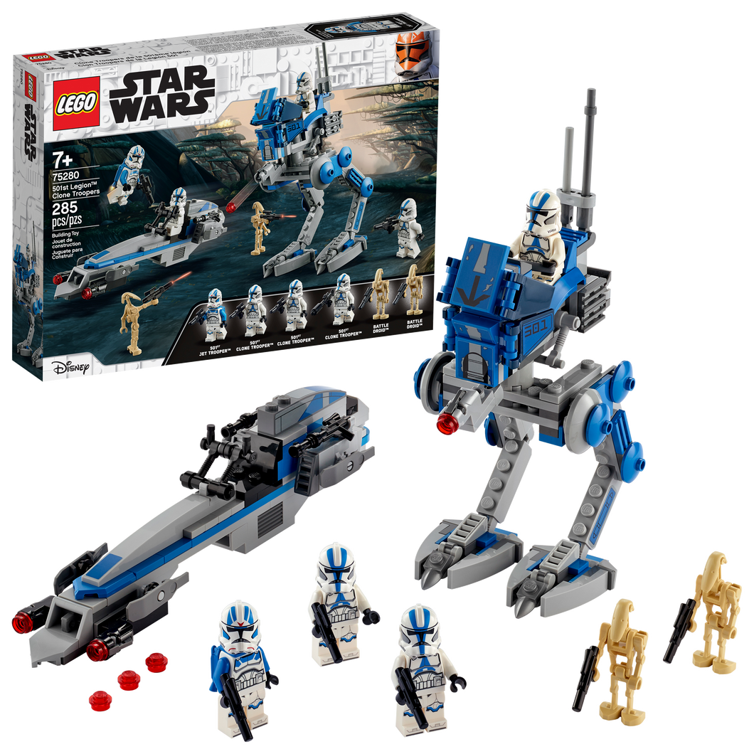 75280 501st Legion Clone Troopers -LEGO NIB Retired