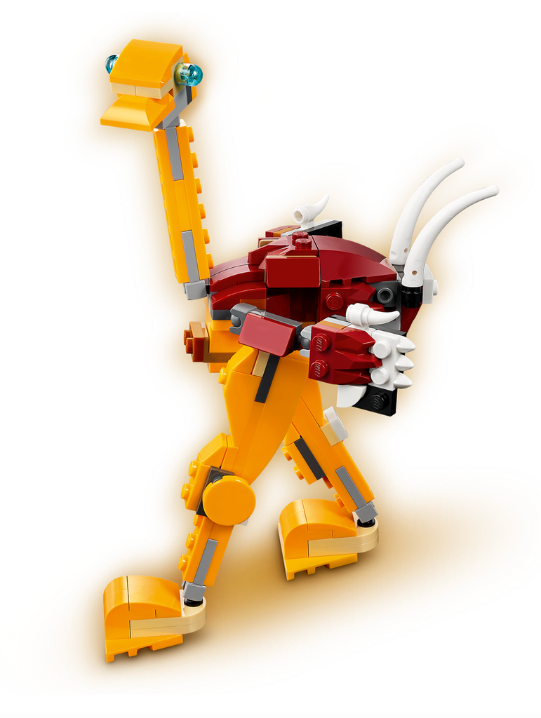 LEGO Creator 31112 Wild Lion, Certified in White Box, Retired, Pre