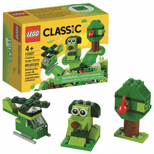 11007 Creative Green Bricks
