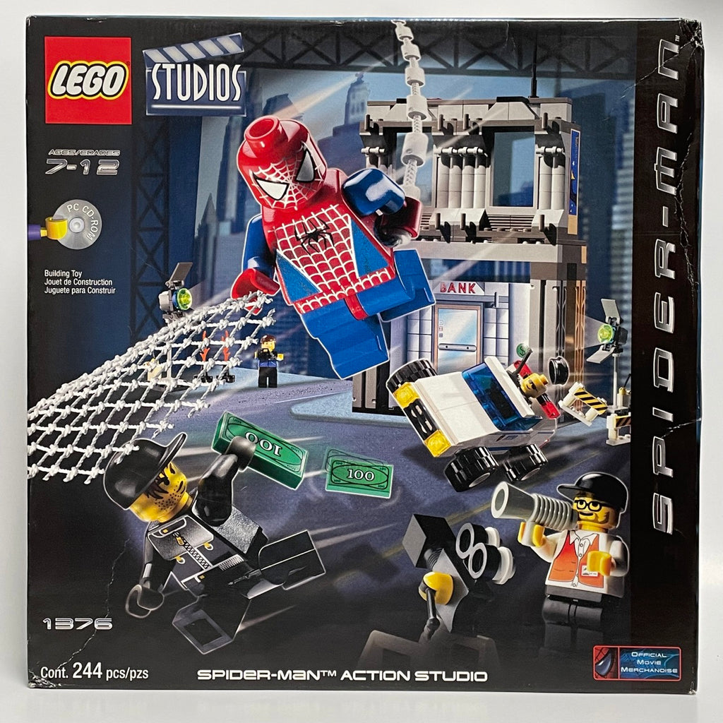 Spider-Man Action Studio LEGO 1376 [Retired] NIB 2002 – Bricks and