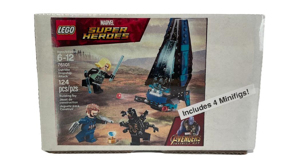 Outrider Dropship Attack Marvel Super Heroes 76101 Bricks and Minifigs Huntsville AL