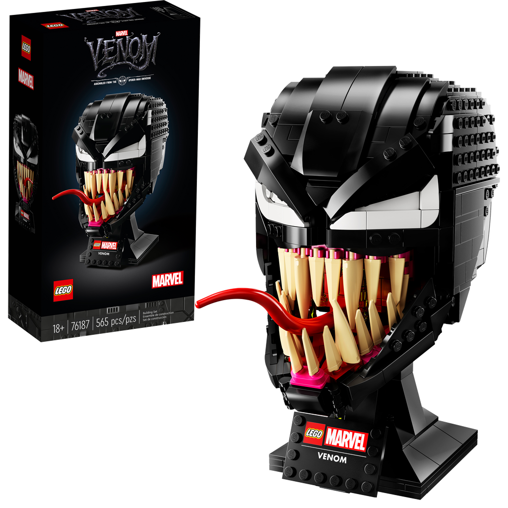 76187 Venom Bust, NIB, Retired – Bricks and Minifigs Huntsville AL