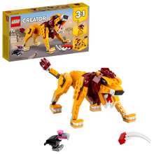 LEGO Creator 31112 Wild Lion, Certified in White Box, Retired, Pre-Owned