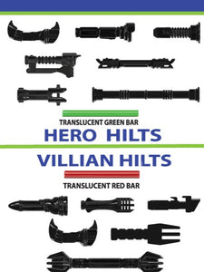 Hero VS Villain Black Hilt Pack