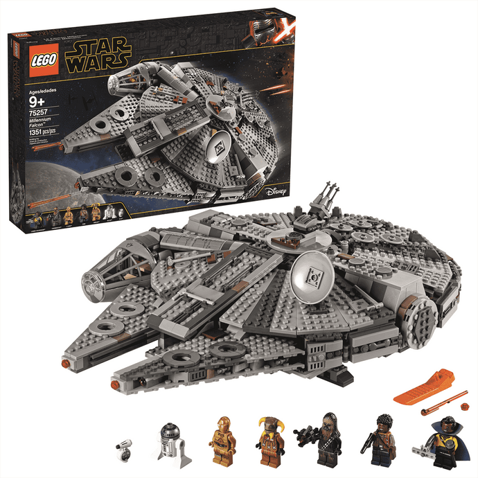 Star Wars Millennium Falcon LEGO 75257 Certified in original box, Pre-Owned