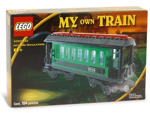 LEGO 10015 My Own Train Passenger Wagon Retired NIB