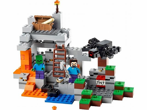 Minecraft The Cave LEGO 21113 Certified (used) Retired in plain white box