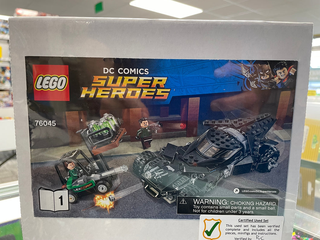 Super Heroes Kryptonite Interception LEGO 76045 Certified Retired