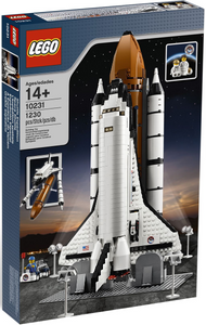 Shuttle Expedition NIB LEGO 10231 Retired, Certified in white box, Pre-Owned (All Parts are present Except for 2 stickers that say "Expedition." We have made Stickers for those 2 parts. Everything else is Original!)