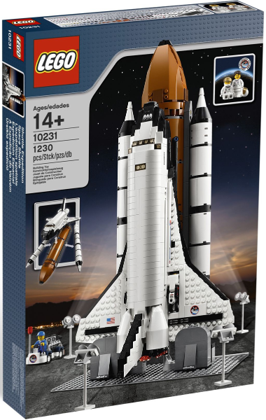 Shuttle Expedition NIB LEGO 10231 Retired, Certified in white box, Pre-Owned (All Parts are present Except for 2 stickers that say 