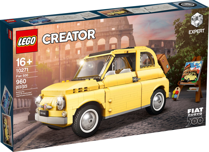 10271 Fiat 500 {Bright Light Yellow Edition}