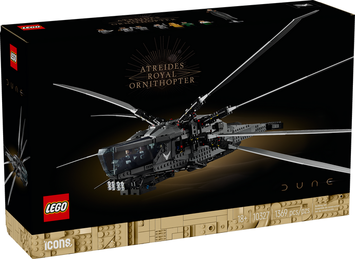 Dune Atreides Royal Ornithopter LEGO 10327, Certified in Original Box, Pre-Owned