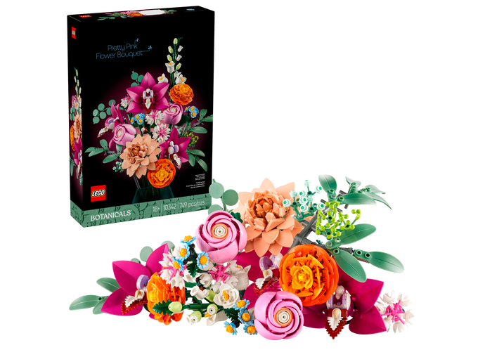 10342 LEGO® Pretty Pink Flower Bouquet