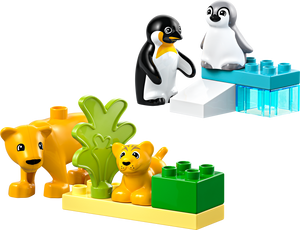 10442 LEGO® DUPLO Wild Animal Families: Penguins & Lions