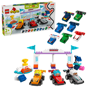 10445 LEGO® DUPLO F1 Team Race Cars & Drivers