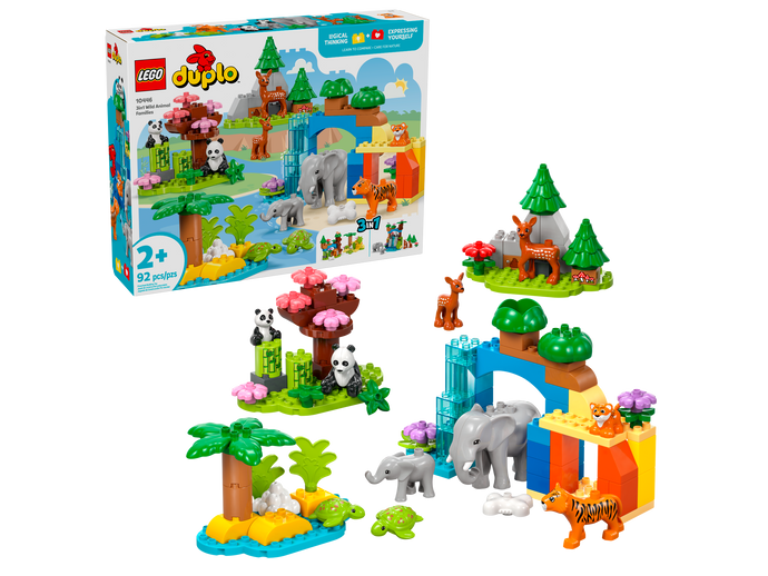 10446 LEGO® DUPLO 3in1 Wild Animal Families