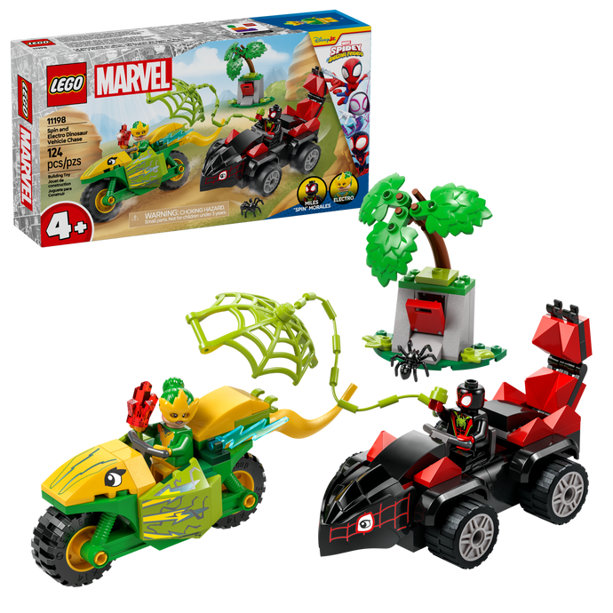 11198 LEGO® Spin and Electro Dinosaur Vehicle Chase