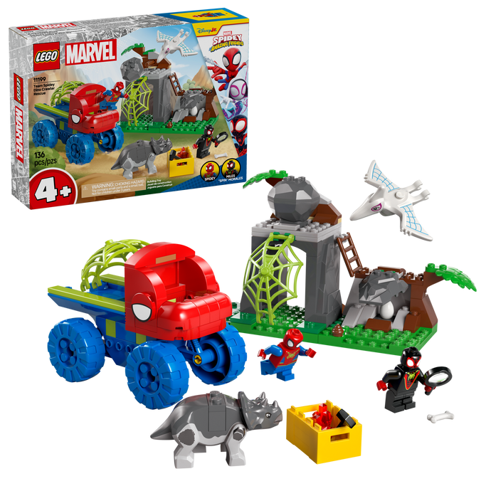 11199 LEGO® Team Spidey Dino Crawler Rescue